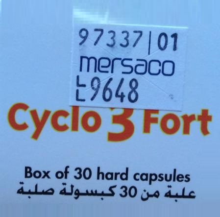 Cyclo 3 Fort Capsules*